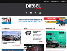 Tablet Screenshot of dieseltechmag.com